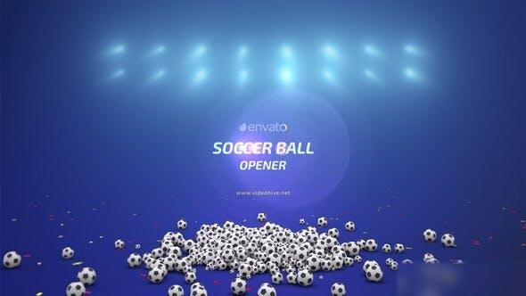 Videohive Soccer Ball Opener Openers template preview