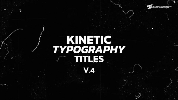 Kinetic Typography Titles / MOGRT Premiere Pro template preview