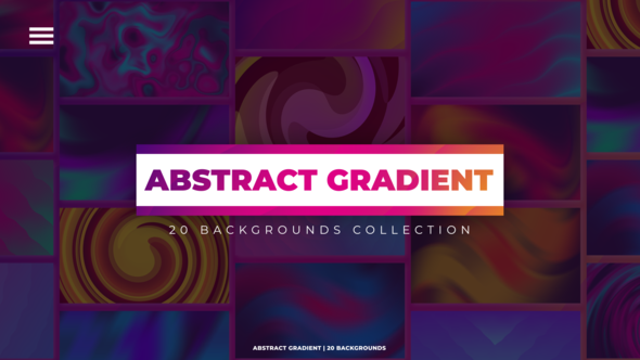 Videohive Abstract Gradient Backgrounds Elements template preview