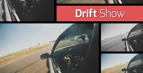 Drift Show - Dynamic Opener Video Displays template preview