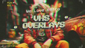 Videohive VHS Vintage Overlays Pack Elements template preview