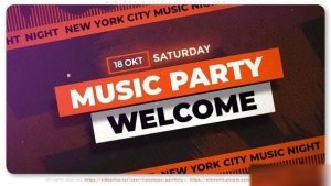 Videohive Hip Hop Music Introduction Openers template preview