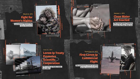 Videohive Documentary Slideshow Video Template 49538727 Titles template preview
