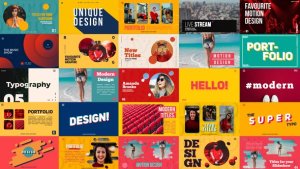 Videohive Typography Titles 23697239 Titles template preview