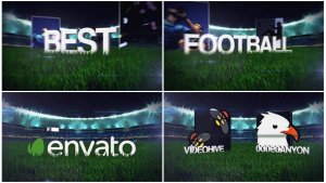 Football Soccer Field Opener Video Displays template preview