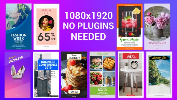 Videohive Instagram Stories Pack_2 Product Promo template preview