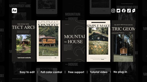 Videohive Memories Instagram Reels Product Promo template preview