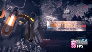 Videohive News Ident V3 Logo Stings template preview