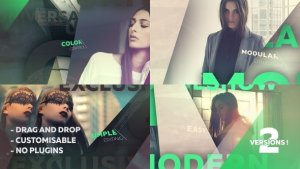 Trailer. Promo Video Displays template preview