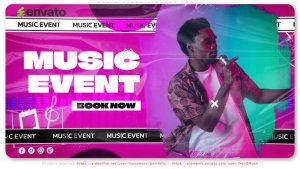 Videohive Music Event Singers Promo Openers template preview