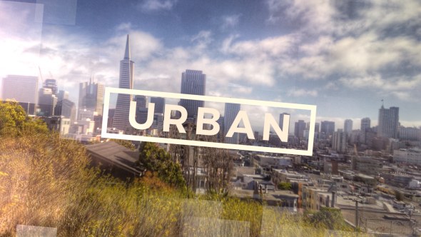 Videohive Urban Slideshow 20481616 Video Displays template preview