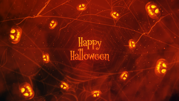 Videohive Halloween Opener 02 Video Displays template preview