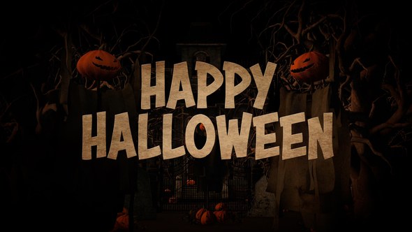 Videohive Happy Halloween Intro Openers template preview