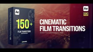 Videohive Cinematic Film Transitions Elements template preview