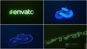 Videohive Glowing Logo Reveal 45902974 Logo Stings template preview
