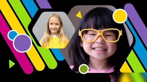 Videohive Kids Promo Opener Channel Pack Openers template preview