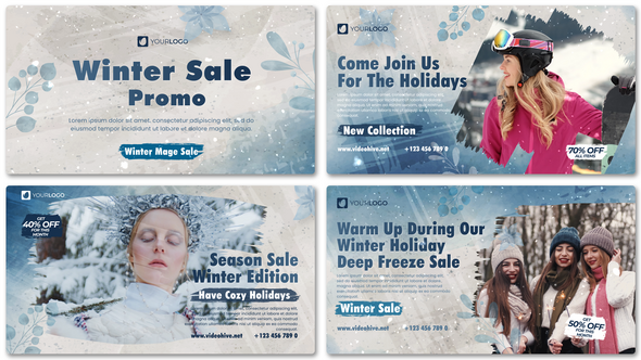 Videohive Winter Sale Promo 48824286 Product Promo template preview