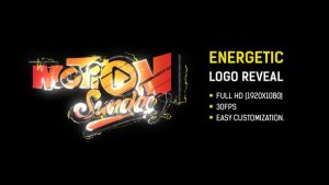 Videohive Energetic Logo Reveal 52600517 Logo Stings template preview