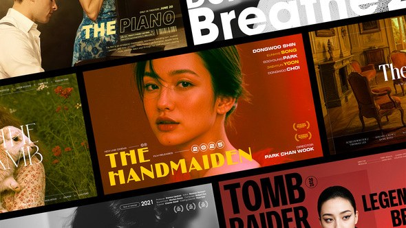 Videohive Uranus Movie Title Titles template preview