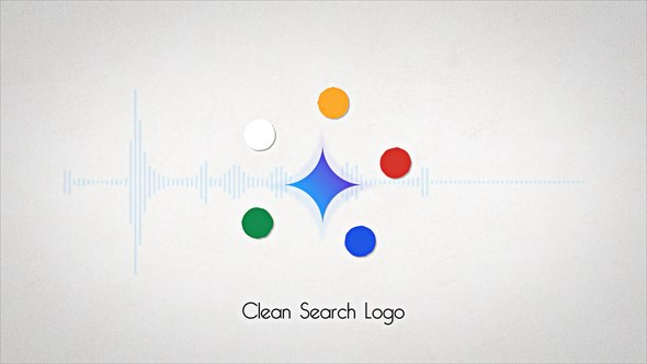 Videohive Clean Search Logo Reveal Logo Stings template preview