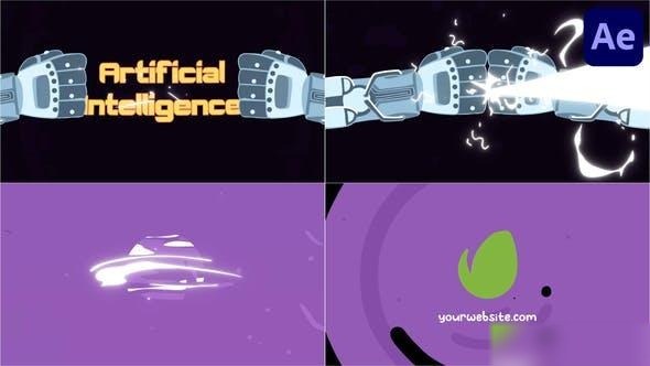 Videohive Iron Hands Logo for After Effects Logo Stings template preview