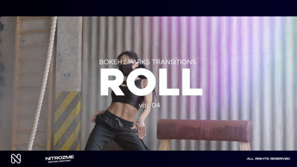 Videohive Bokeh Roll Transitions Vol. 04 Elements template preview