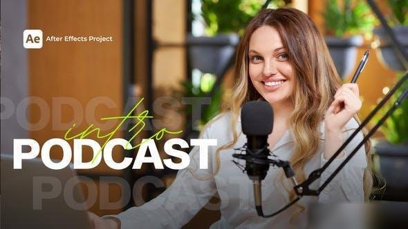 Videohive Podcast Intro 51838917 Openers template preview