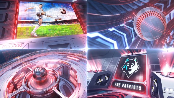 Ultimate Sports - Broadcast Package Video Displays template preview