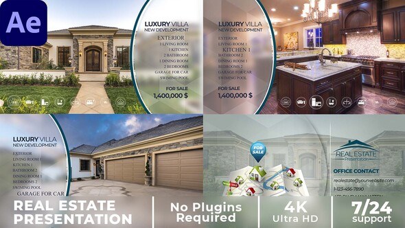 Videohive Elegant Real Estate Presentation 36305841 Product Promo template preview