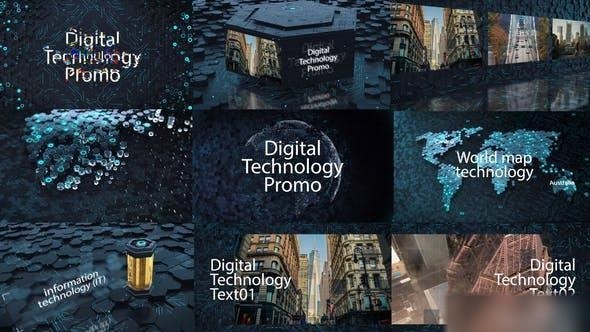 Videohive High-Tech Slideshow Openers template preview