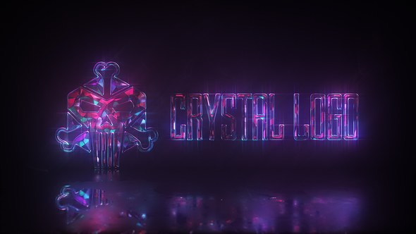Videohive Crystal Logo Logo Stings template preview