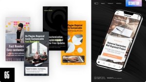 Videohive Commercial Instagram Stories Video Displays template preview