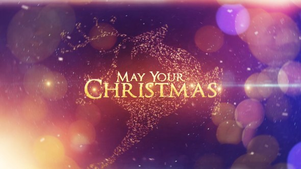 Videohive Christmas Greetings 2025 Titles template preview