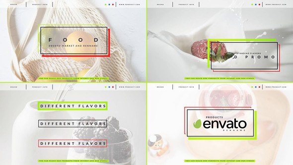 Videohive Food Promo V 0.2 Product Promo template preview