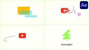 Videohive Abstract Minimal Logo for After Effects 55379417 Logo Stings template preview