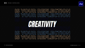 Videohive Text Fast Animation  AE Titles template preview