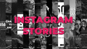 Instagram Stories Video Displays template preview