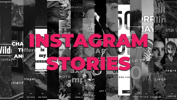 Instagram Stories Video Displays template preview