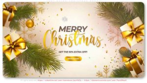 Videohive Last Sales Christmas Promo Product Promo template preview