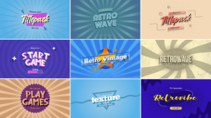 Videohive Retro Vintage Titles vol.03 Titles template preview