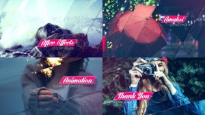 Videohive Clean Glass Slideshow Video Displays template preview