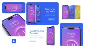 Videohive Mobile Mockup 55923989 Product Promo template preview