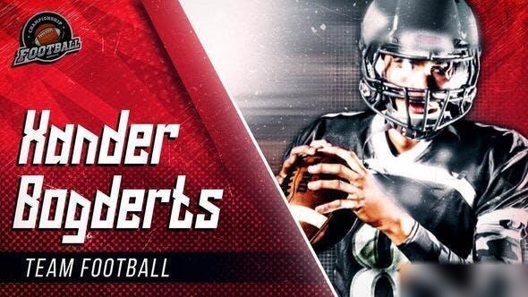 Videohive Sports Player Introduction 51508337 Openers template preview