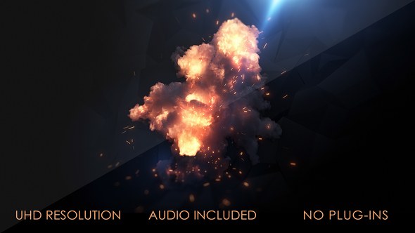 Videohive Fireburst Logo Logo Stings template preview