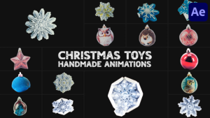 Videohive Christmas Toys Handmade Animations | After Effects Elements template preview
