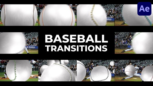 Videohive Baseball Transition for After Effects Elements template preview