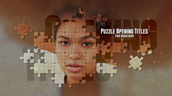 Videohive Puzzle Opening Titles Openers template preview
