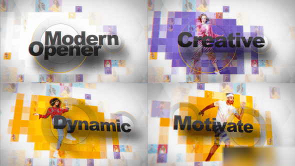 Videohive Modern Opener 43781240 Openers template preview