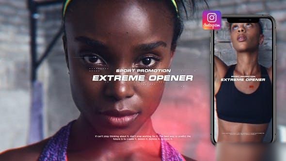 Videohive Extreme Sport Promo 48924555 Openers template preview