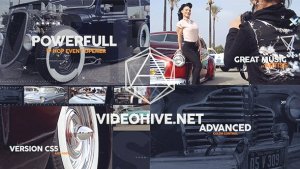 Videohive Powerful Epic Hip Hop Event Opener Video Displays template preview